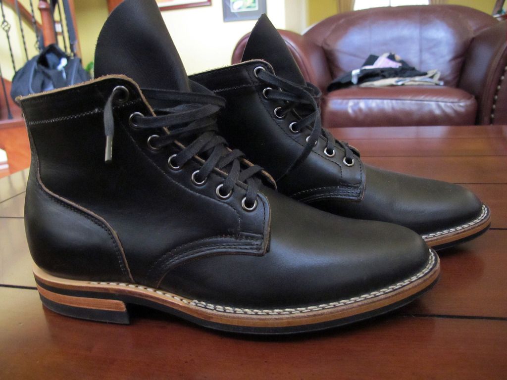 viberg service boot black chromexcel