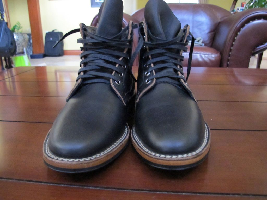 viberg service boot black chromexcel