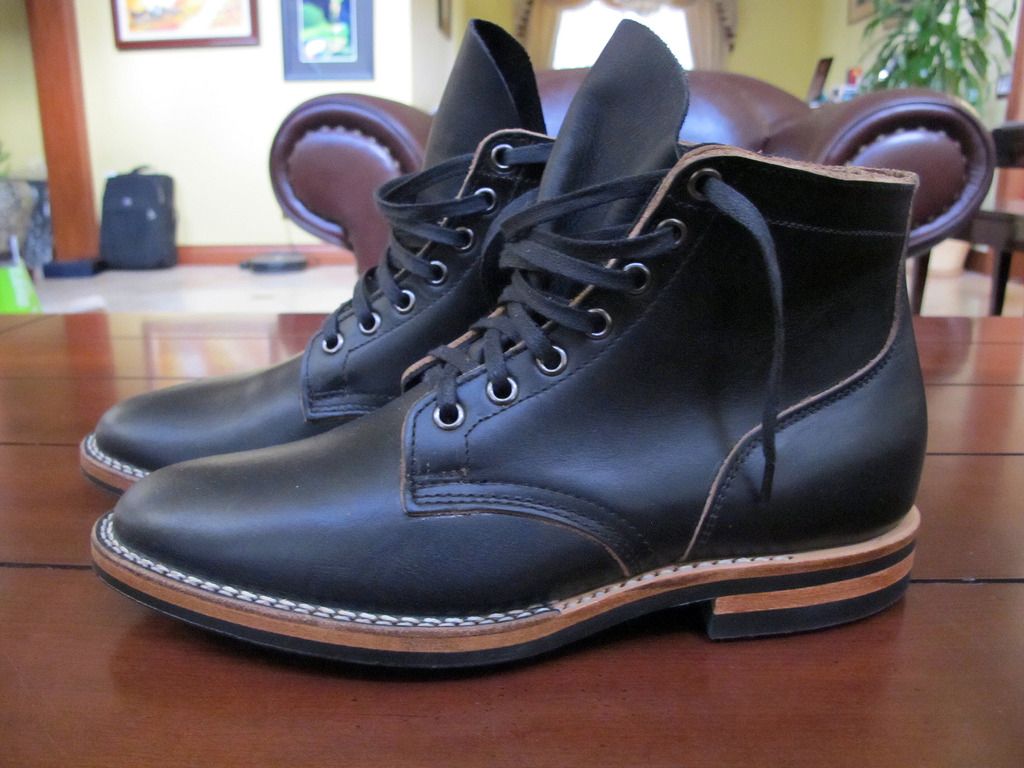 viberg service boot black chromexcel