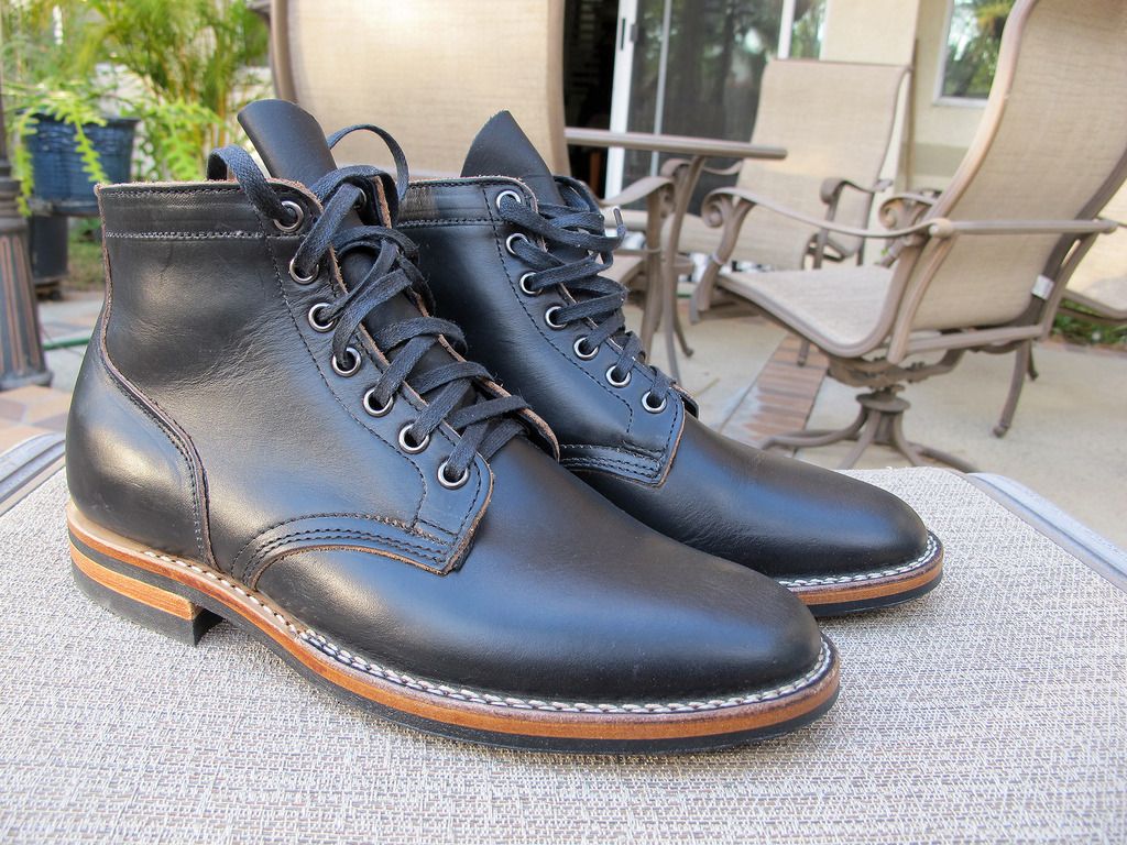 viberg service boot black chromexcel
