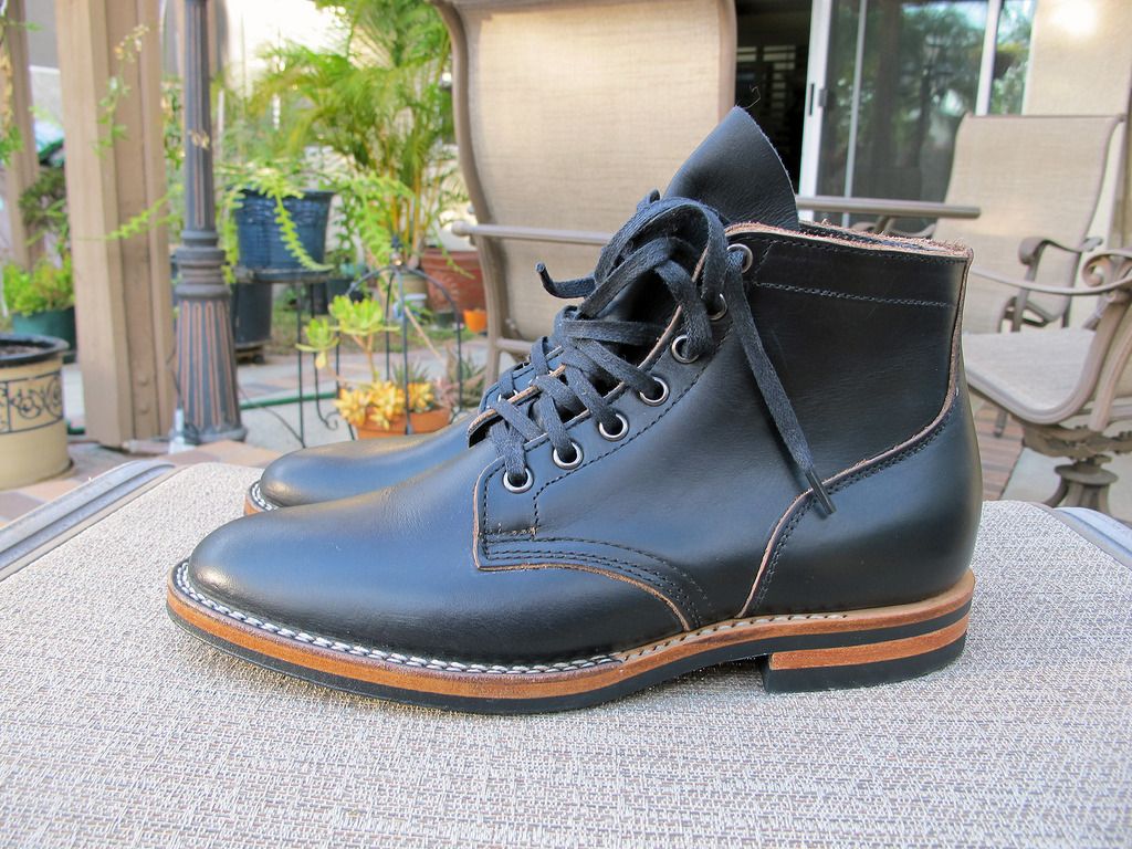 viberg service boot black chromexcel
