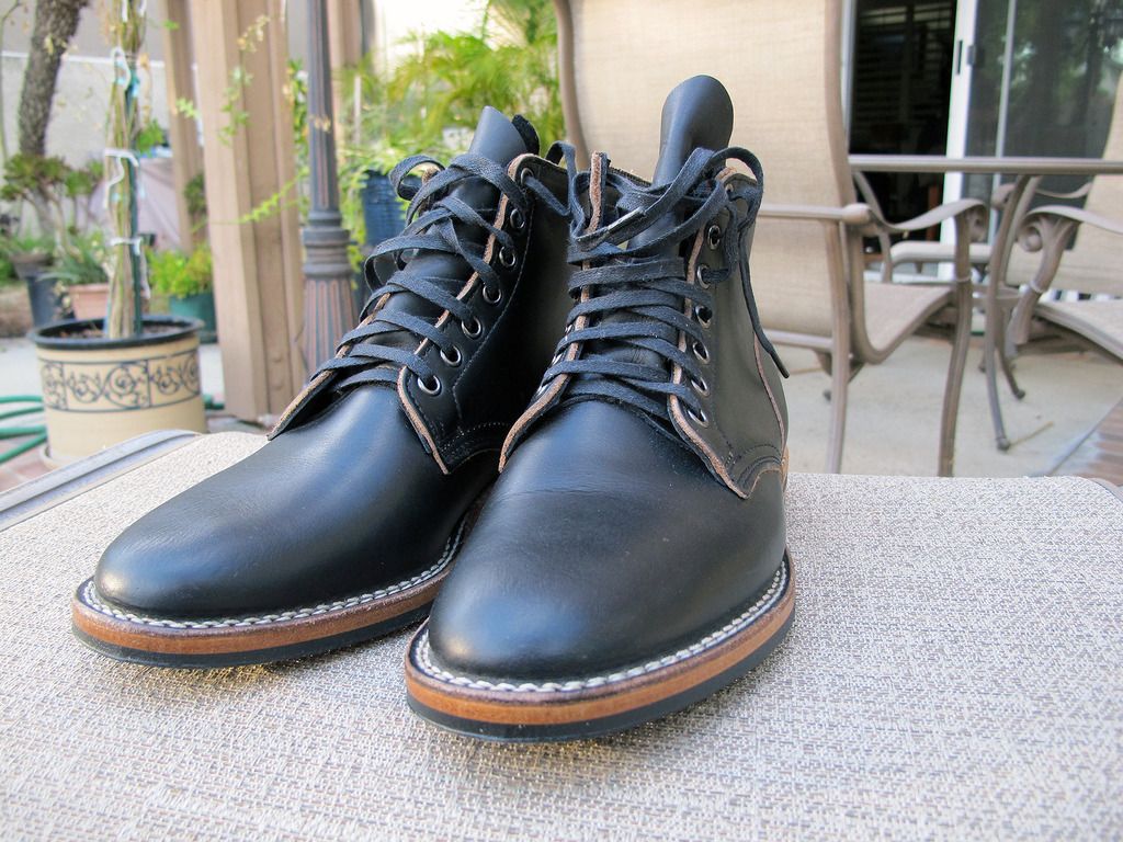 viberg service boot black chromexcel