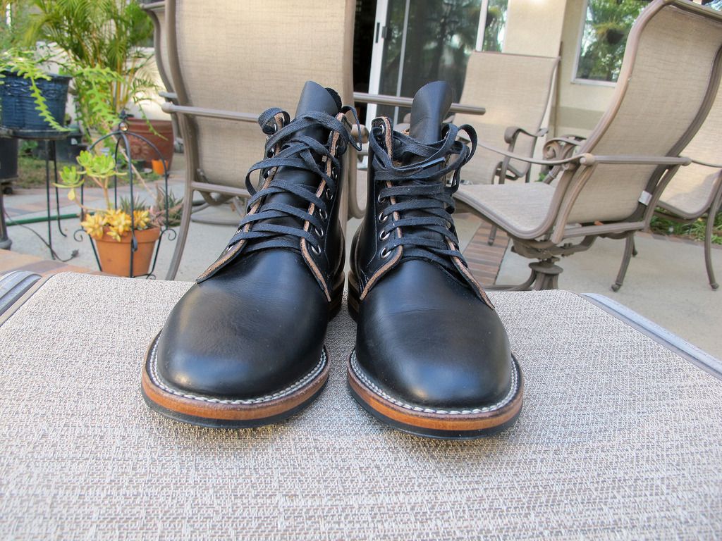 viberg service boot black chromexcel