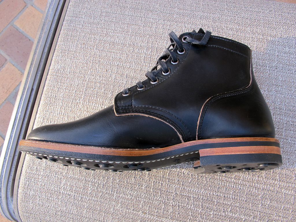 viberg service boot black chromexcel