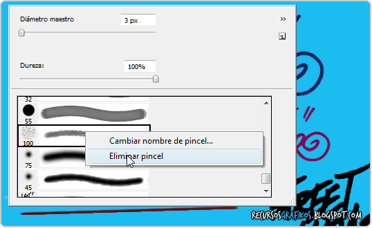 Borrando Pinceles
