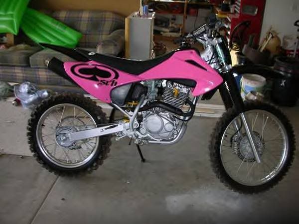 dirt bike pink