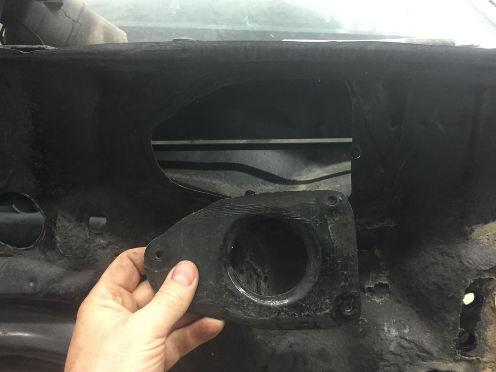 Wiper motor relocation. Lots of pics and dimensions