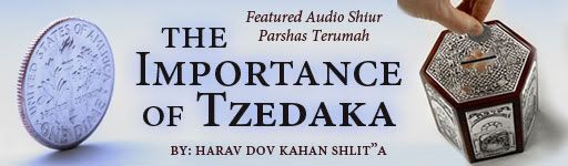 Feature Audio: The Laws of Tzedaka