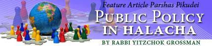 Feature Article: Public Policy in Halacha