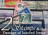 2 Stamps & the Damage of Insured Items