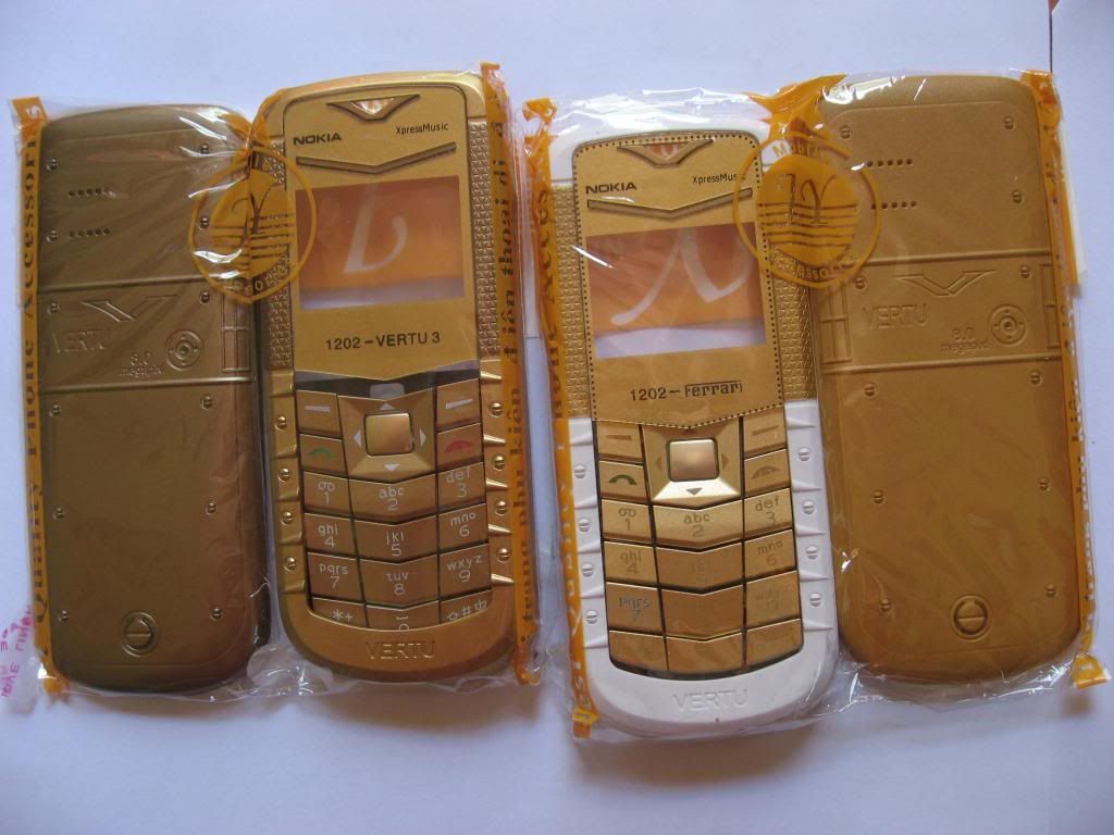 Nokia 1202 vỏ vertu - 1280 main zin - 2