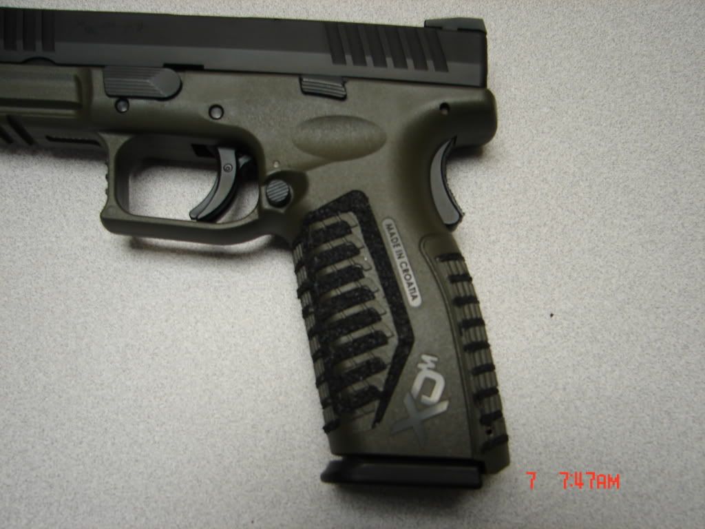 Unique Grip I made for my XDM9 Springfield XD Forum