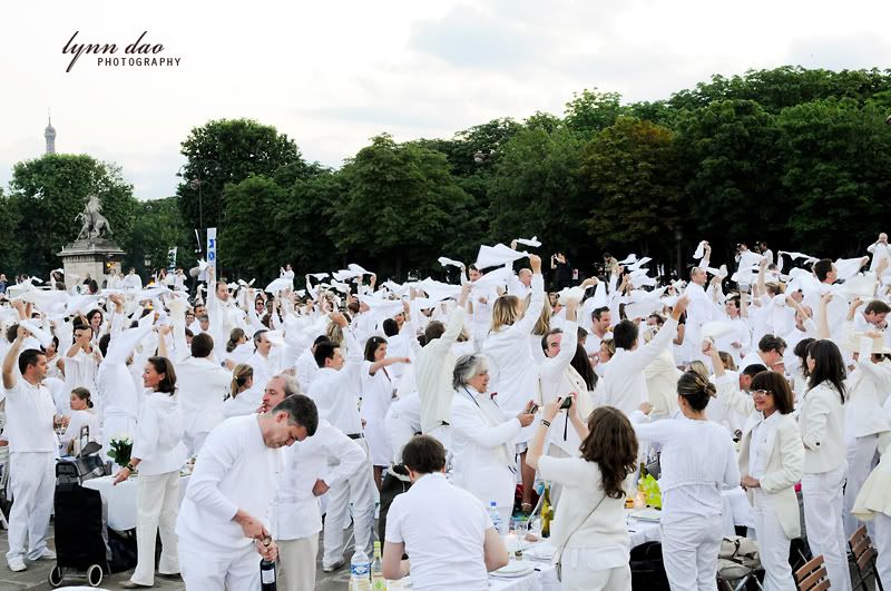 paris white party