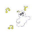dancing ghost