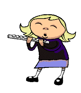 flute girl gif Pictures, Images and Photos