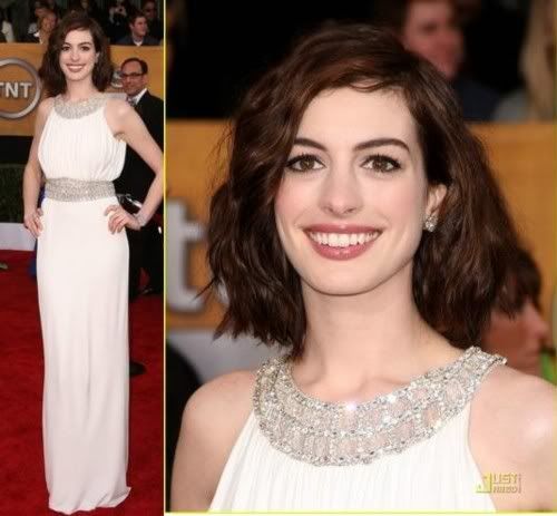 Anne Hathaway Sag Awards. Anne Hathaway - Królowa