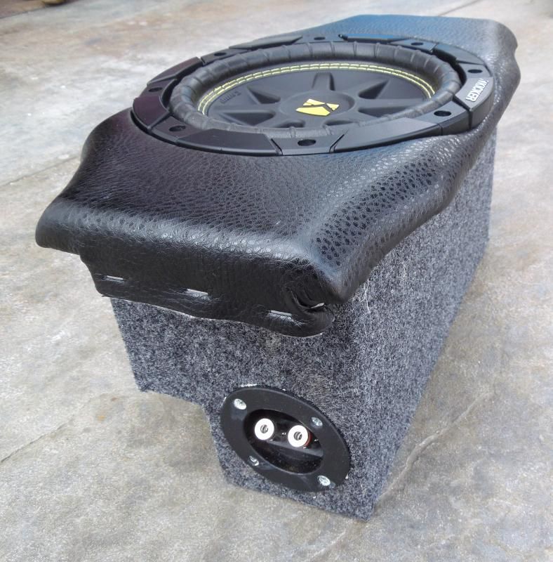 BMW Z3 8" Subwoofer enclosure for roadster
