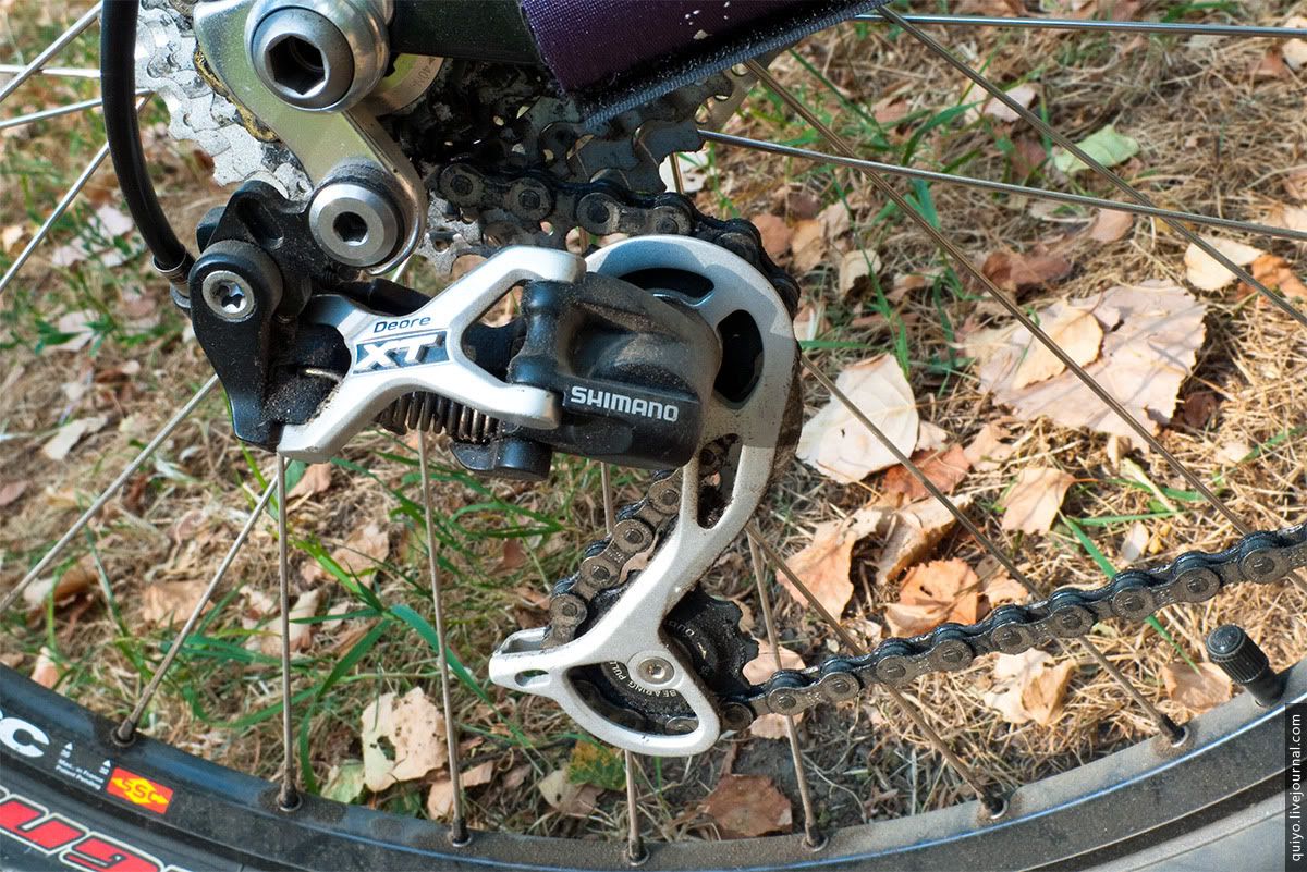 shimano deore xt m786 shadow  rear derailleur