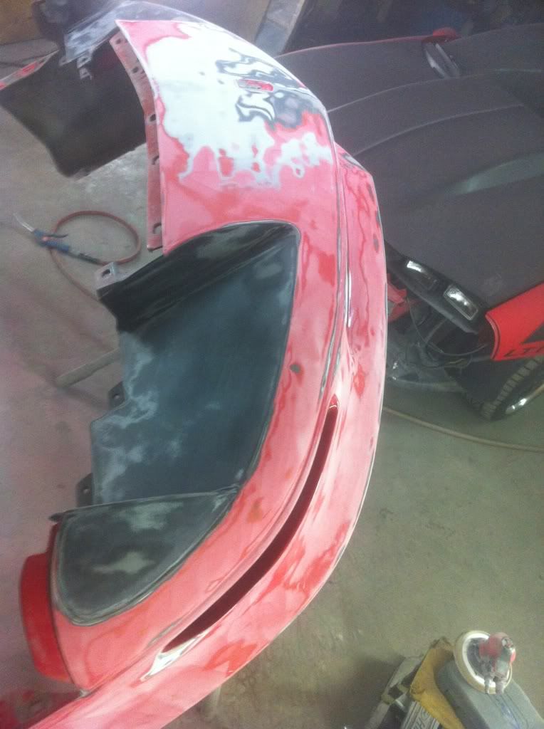 front bumper painted. LS1LT1 Forum