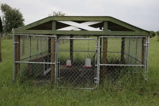 front of coop