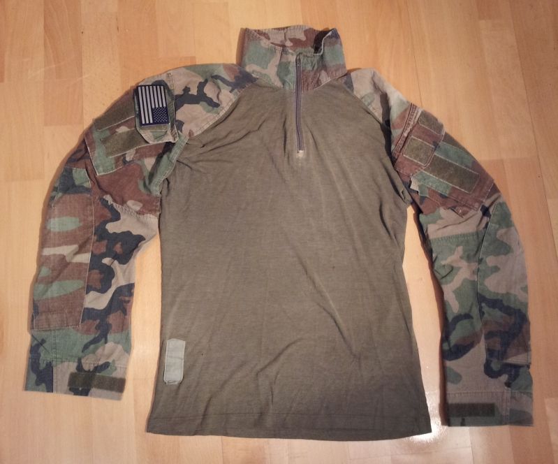 crye precision woodland combat shirt