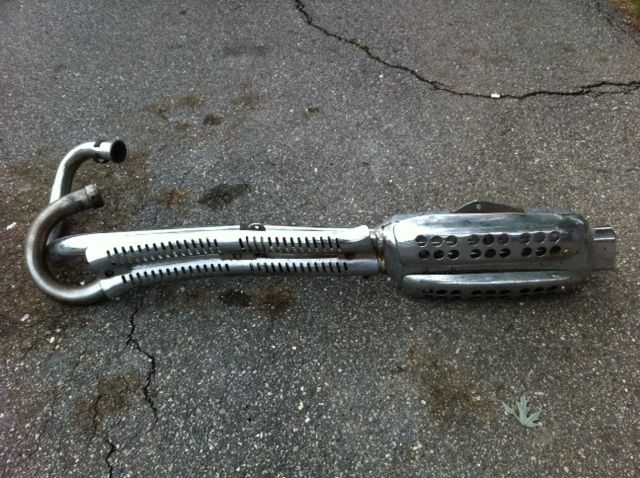honda cb200 exhaust