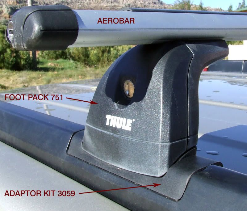Thule roof rack for nissan x-trail #3