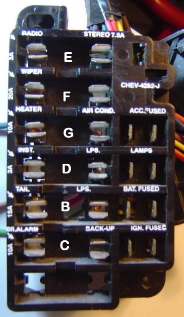 67 chevelle fuse panel - Chevelle Tech