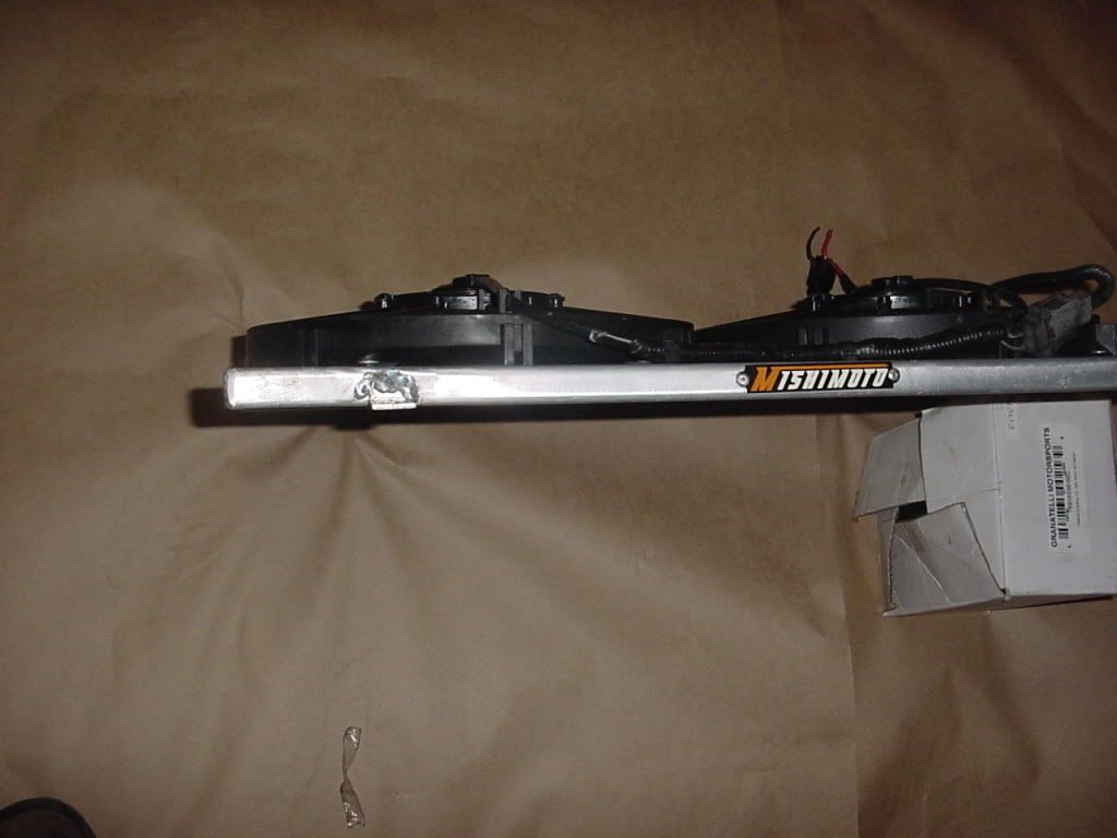 For Sale 7993 fox body Aluminum fan shroud with dual fans Ford