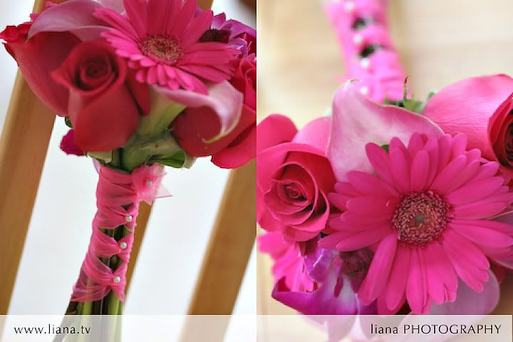 Check out our superhotpink bridesmaids bouquets
