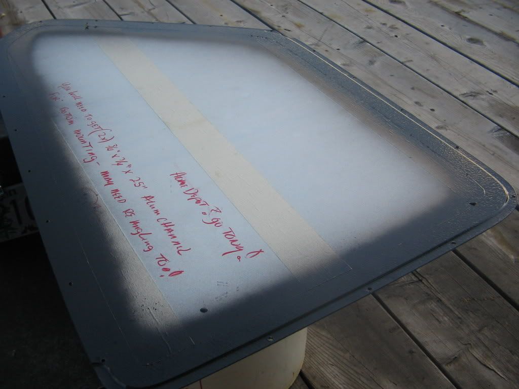 lexan window install test post