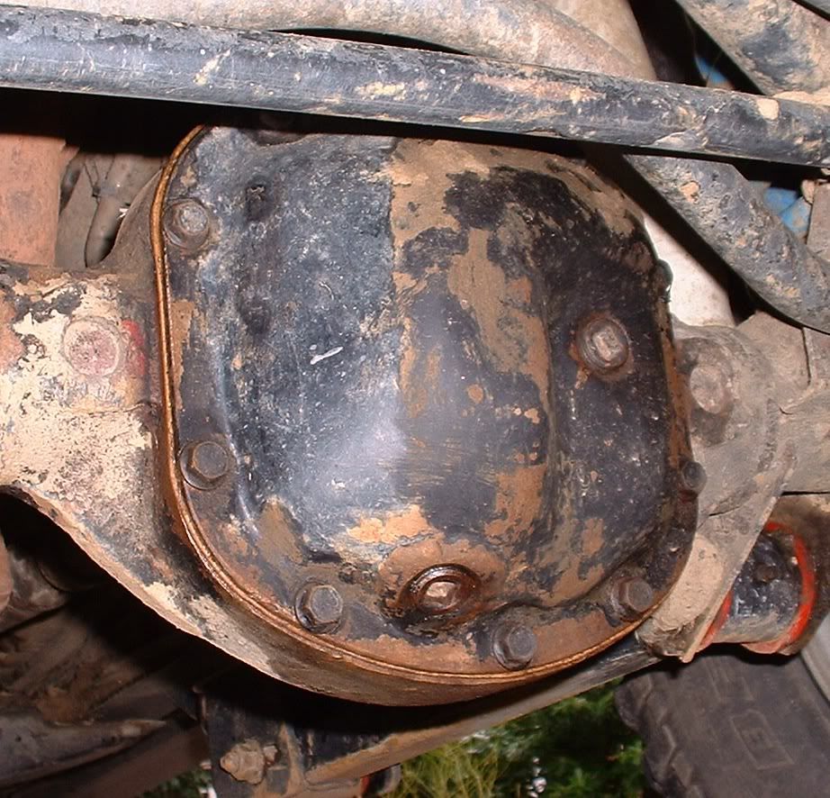 Leaking front diff cover and drain plug modification. Jeep Enthusiast