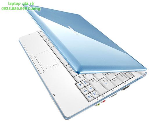 Bán laptop mini Samsung 2x1.60G R1G 160G Wifi Webcam Bluetooth pin 5h, giá rẻ 3,8tr