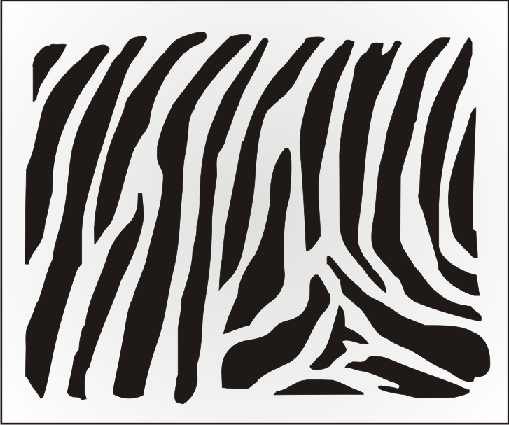 Stencil Animal Print Zebra Tiger Giraffe Cow Honeycomb eBay