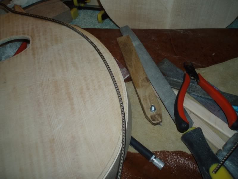 IV mandolin kit build 2