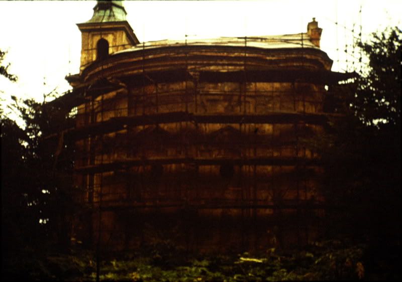 kostelik sv. Mari Magdaleny na Skalce (stav v lete roku 1987)