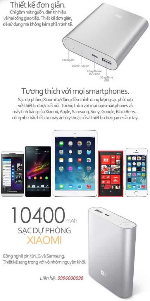 .::.|| HawkLee's Shop ||.::. Pin xạc dự phòng, tai nghe Xiaomi [Giá HOT] - 5