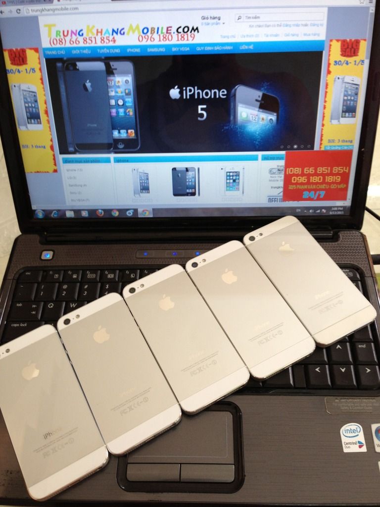 >>> IPHONE 5 lock Nhật giá từ 3.300 Phụ kiện sạc cáp sim ghép <<< - 2