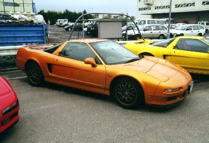 Honda Prelude Orange