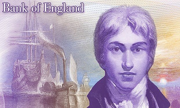 JMW Turner new 20 pound note