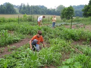 kids in garden 3