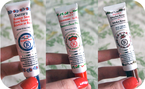 Rosebud Medley of Lip Balm Tubes