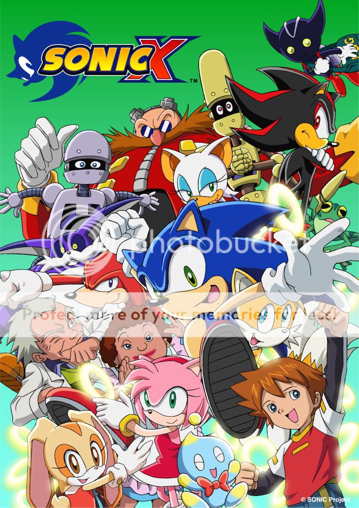 Sonic X Poster Photo by gamefreak16236 | Photobucket