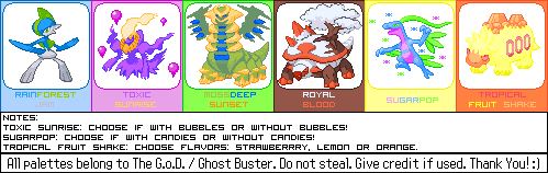 [PokeCommunity.com] The G.o.D.'s Sprite Shack