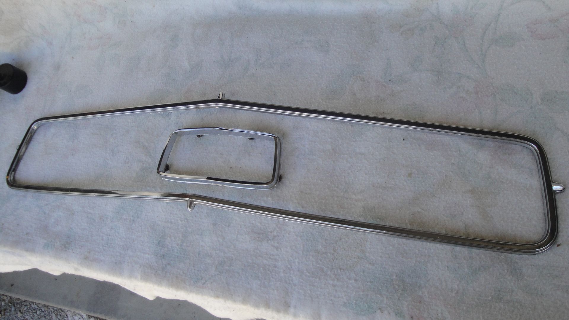 1968 mustang front grill moldings good used... | Vintage Mustang Forums