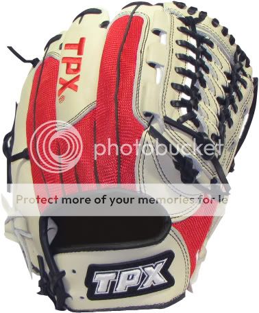 Louisville Slugger TPX 12.5 Fielder Baseball Glove RHT Red Mesh Free 