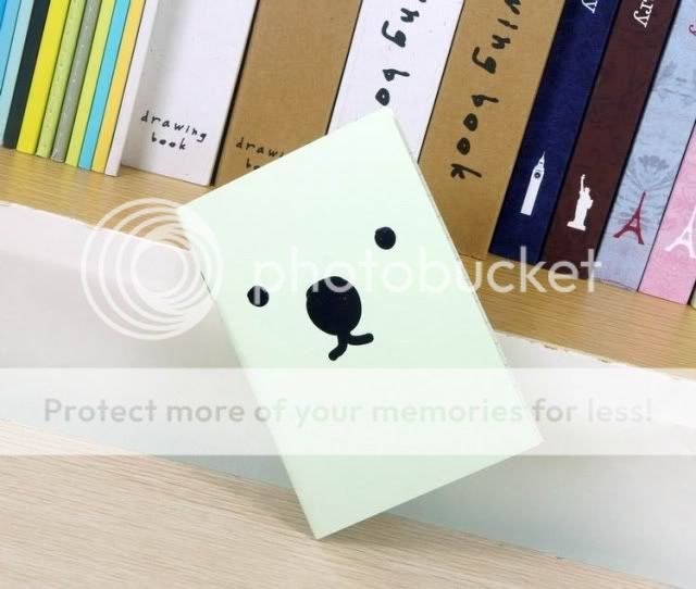 Lovely Animal Pattern Diary Note Book Notepad Memopad Agenda 1pc 