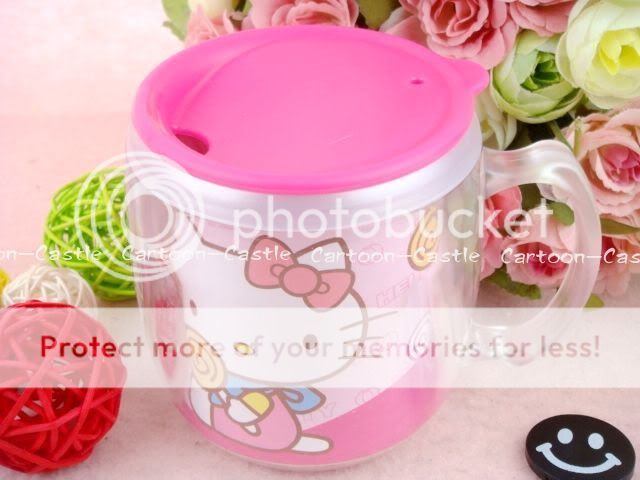 Hello Kitty Water Bottle Vacuum Cup Drink Mug  