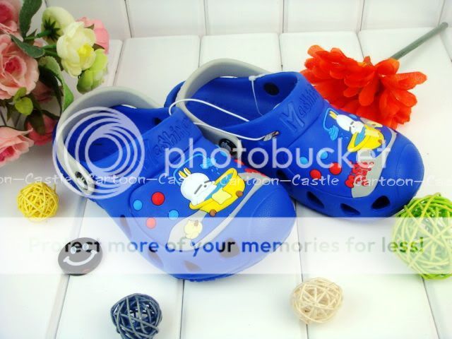 Mashi Maro Kids Boys Shoes Slippers Babouche Blue 245  
