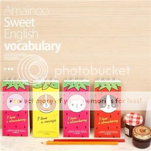 Designever Mini Writing English Vocabulary Notebook 23  